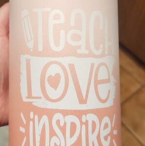 Gradient Pink Inspirational Tumbler